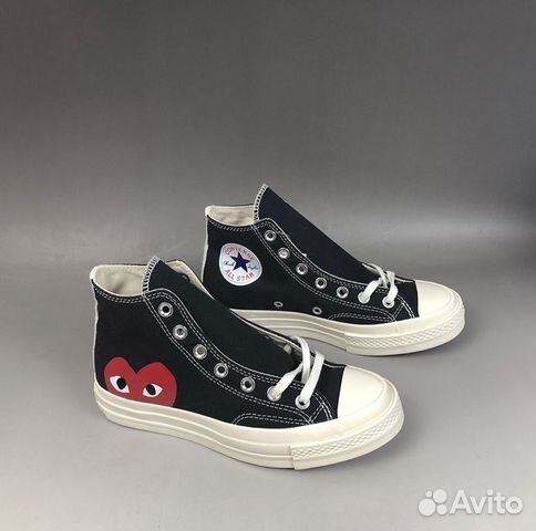 Кеды converse x comme des garcons play оригинал Кеды converse x comme des garcons play оригинал