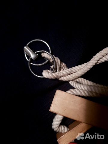 Подвесные деревянные детские качели Подвесные деревянные детские качели