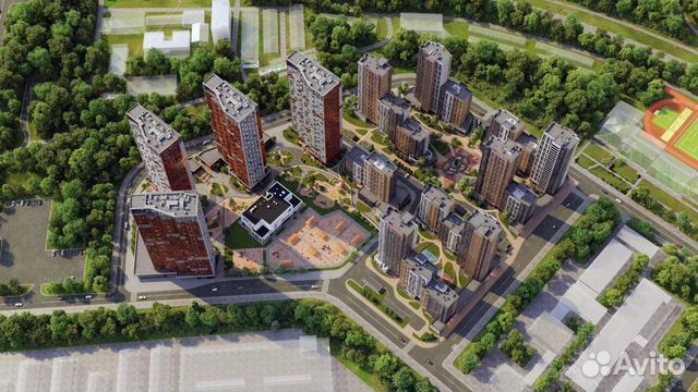 1-к квартира, 36.3 м², 12/31 эт.