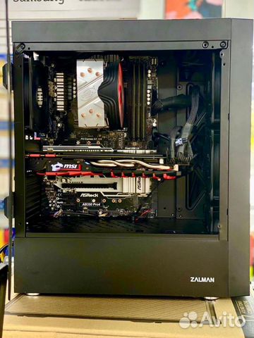 Игровой компьютер GTX 1080/ Ryzen 5 2600/16Гб/SSD Игровой компьютер GTX 1080/ Ryzen 5 2600/16Гб/SSD