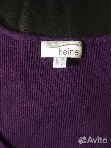 Майка-топ heine сирене-фиолетовый со стразами Майка-топ heine сирене-фиолетовый со стразами