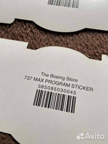 Наклейки Boeing 737 MAX Наклейки Boeing 737 MAX