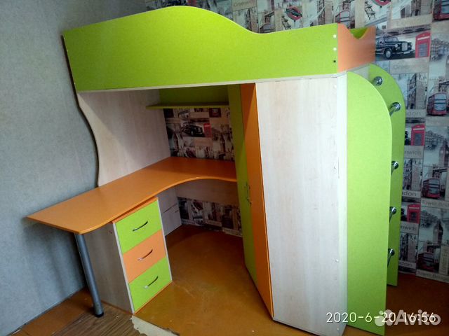 Кровать чердак