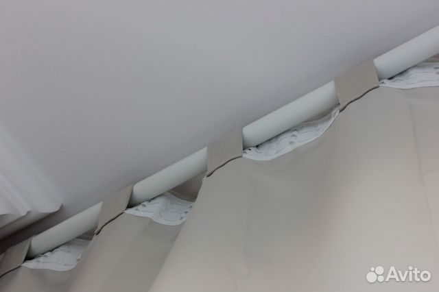 Карниз двойной белый/ гардинный Карниз двойной белый/ гардинный