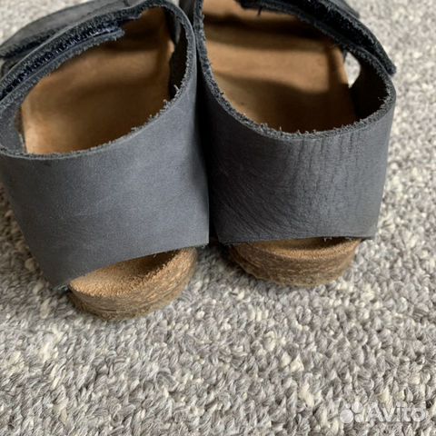 Кожаные сандалии Zara (босоножки) 25 размер