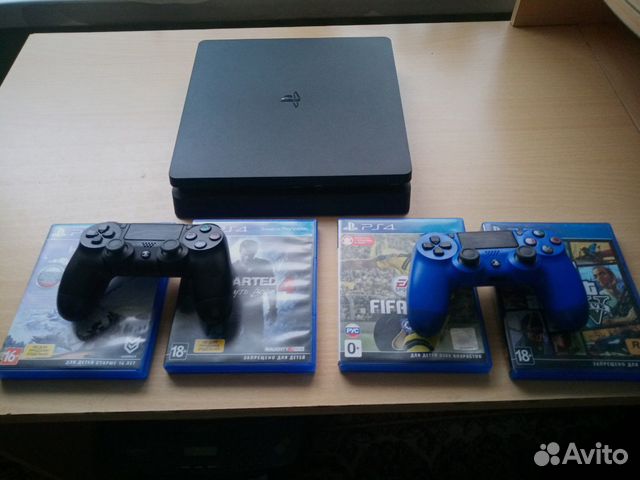 Sony ps4 slim 65 игр Sony ps4 slim 65 игр