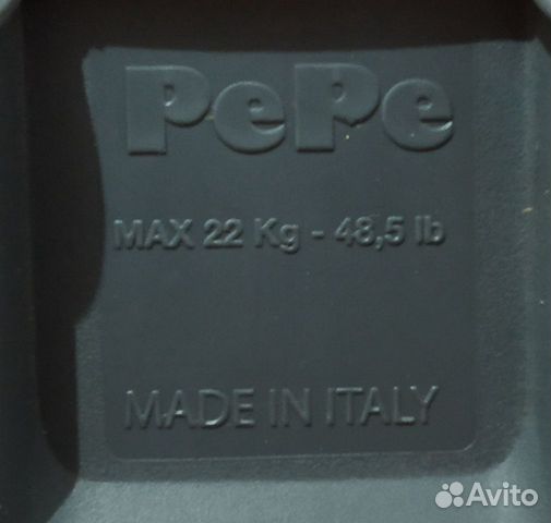 Детское вело кресло MAX 22кг