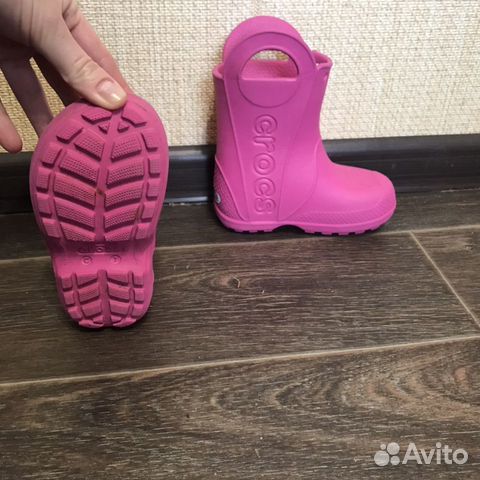 Сапоги резиновые Crocs Hello Kitty