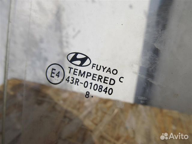 Стекло двери задней правой Hyundai Creta c 2015 Стекло двери задней правой Hyundai Creta c 2015