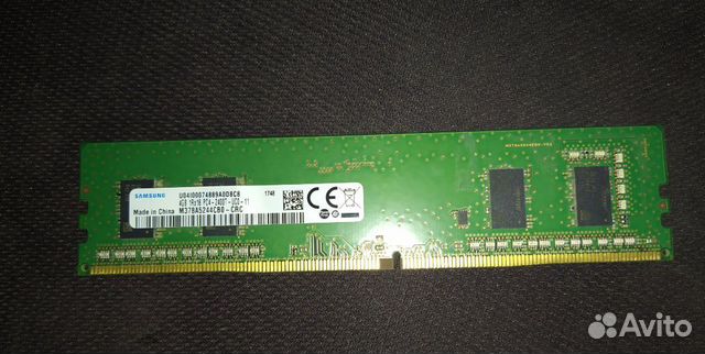 Оперативная память DDR4 Samsung 4gb 2400 Оперативная память DDR4 Samsung 4gb 2400