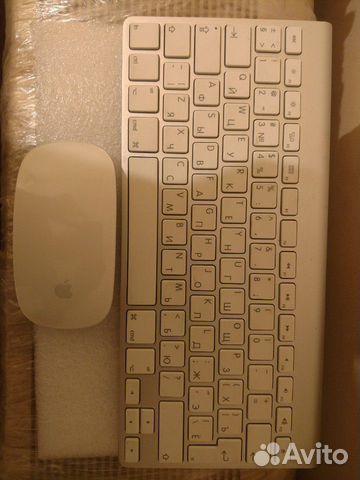 Беспроводные клавиатура и мышь для Mac