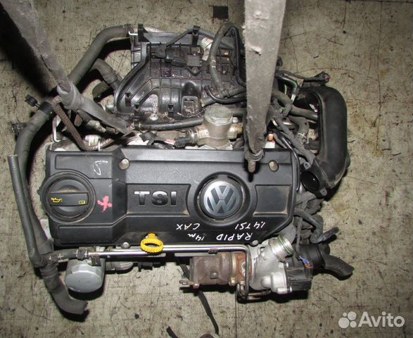Двигатель Skoda Volkswagen 1.4 CAX caxa в сборе