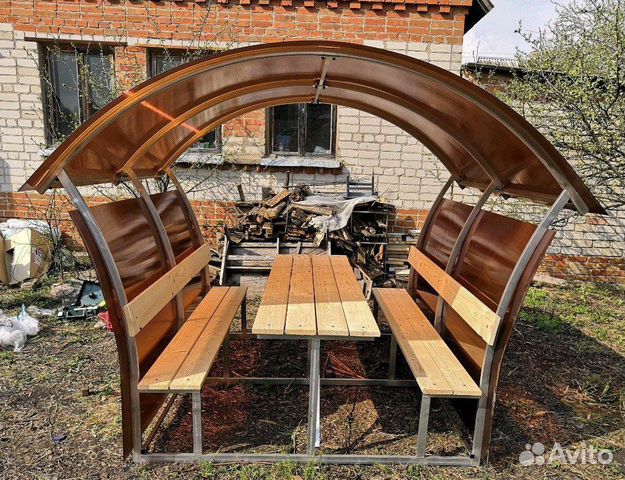 Беседка для дачи из поликарбоната Беседка для дачи из поликарбоната