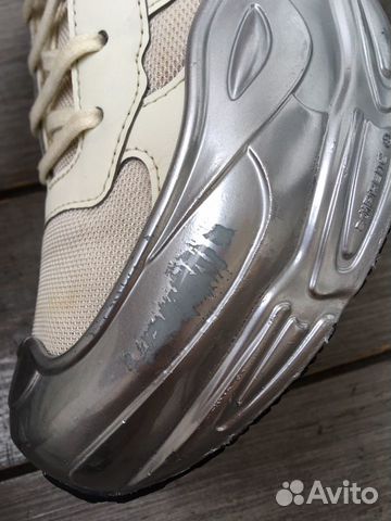 Adidas x Raf Simons Ozweego White & Metallic Silve
