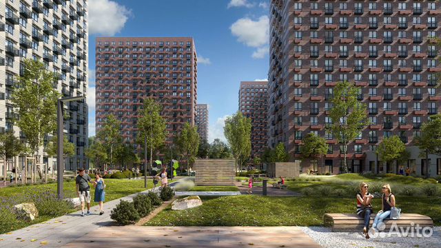 1-к квартира, 35.9 м², 17/20 эт. 1-к квартира, 35.9 м², 17/20 эт.