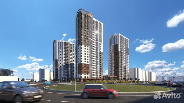 1-к квартира, 40.6 м², 4/25 эт.