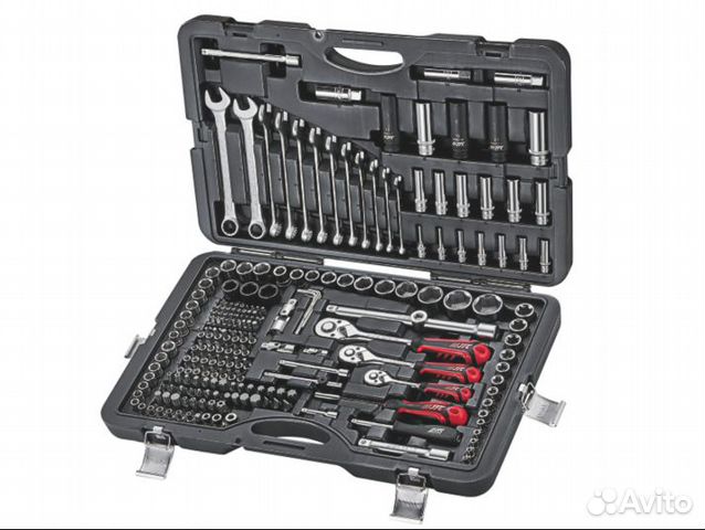 Набор инструментов 216 предметов в кейсе JTC