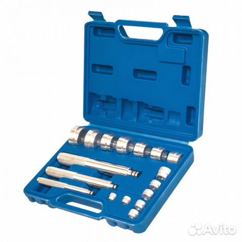 Набор оправок для подшипников, сальников 17 пр