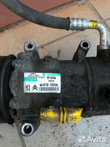 Компрессор кондиционера Ситроен С4 1.6