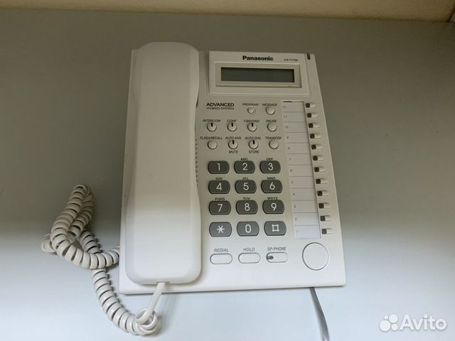 KX-T7730RU - аналоговый системный телефон Panasoni