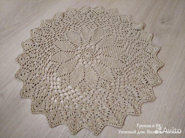 Салфетка вязаная. Ручная работа. Handmade