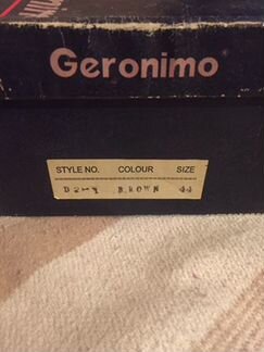 Туфли/Мокасины кожаные Geronimo