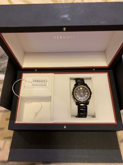 Женские часы Versace DV One керамика с бриллиантам