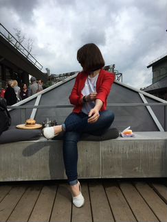 Укороченный Красный Пиджак Mango