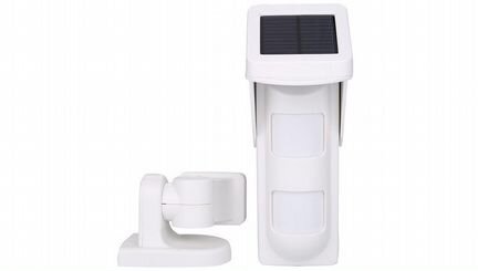 Датчик движения уличный carcam PIR-100D для охранных сигнализаций на солнечной батарее