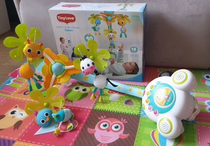 Tiny Love Музыкальный мобиль Сафари