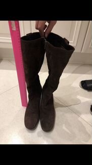 Сапоги замша 41р
