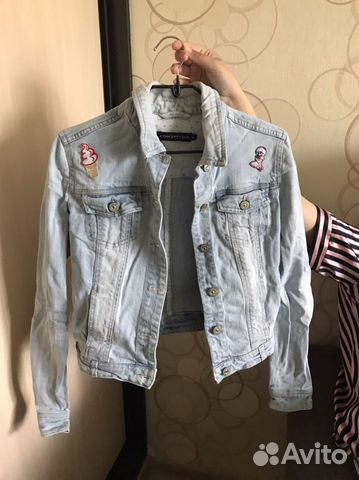 Джинсовая куртка для девочки