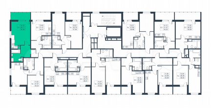 Квартира-студия, 30,4 м², 3/9 эт.