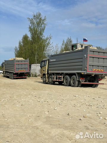 Песок Щебень, самосвалами 20-35 м3