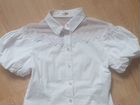 Блузка белая для девочки 152