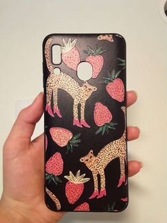 Силиконовый чехол с рисунком на sumsung galaxy a30