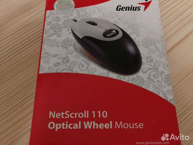 Мышь проводная Genius NetScroll 110