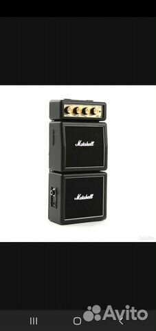 Гитарный мини-комбоусилитель Marshall MS-4 micro s