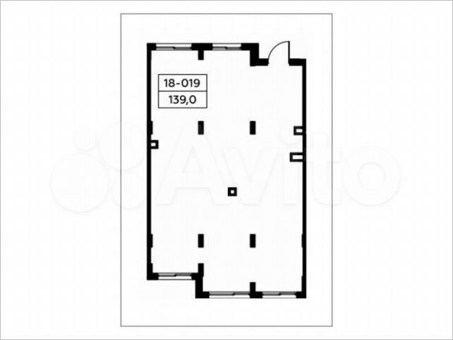 Аренда, торговое помещение, площадь 139.4 кв.м