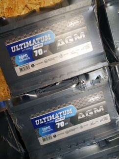Аккумулятор Аком AGM 70ah
