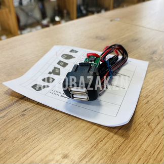 Зарядник USB вместо кнопки Ваз 2110-2114