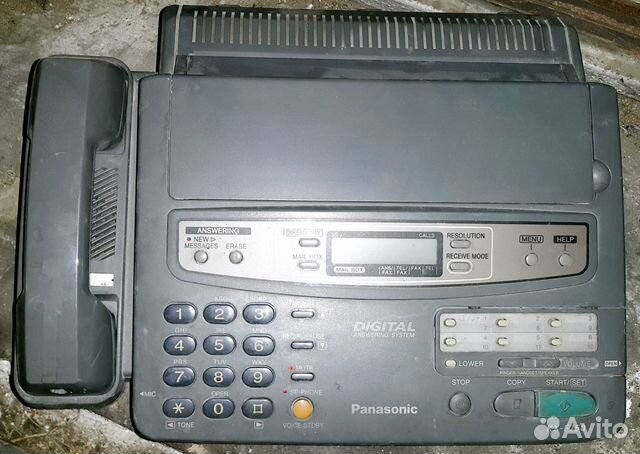 Телефон факс Panasonic KX-F750
