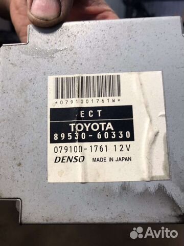 Блок управления коробкой передач на toyota