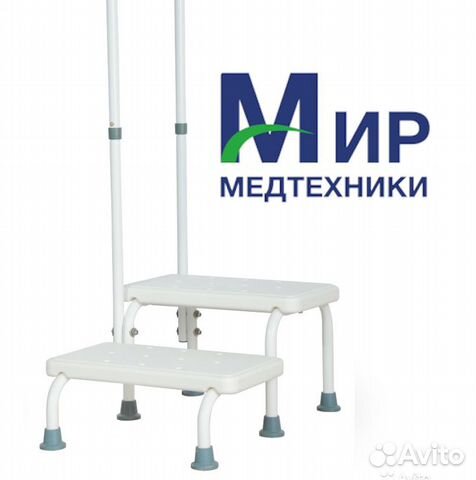 Лестница для ванной с опорой