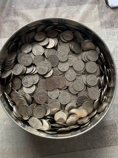 Монеты 10 рублей 1993 года (1500шт)