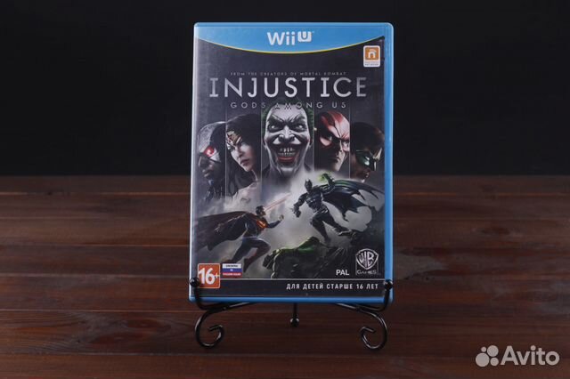 Wii U Injustice Gods Among Us Лицензия