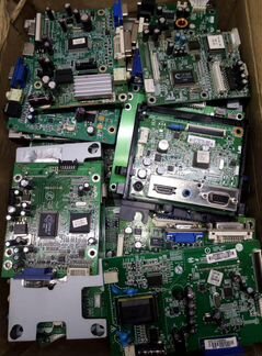 Модули питания и мат.платы для мониторов