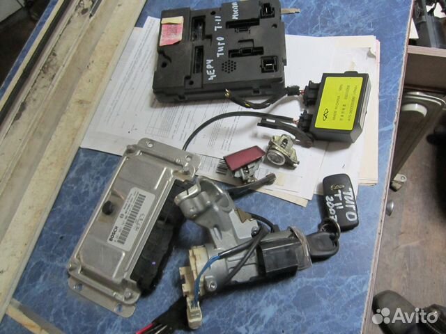 Комплект эбу Chery Tiggo T11 2.0 SQR481FS 2007г