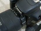 Зеркальный фотоаппарат canon eos 600D объявление продам