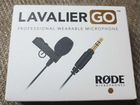Петличный микрофон Rode Lavalier GO black, white объявление продам